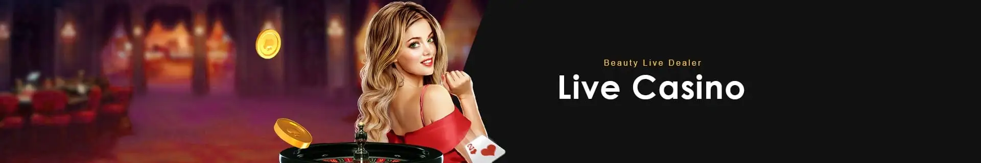 Live dealer table game at AGILAWIN casino platform